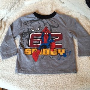 The Amazing Spider-Man Long Sleeve Shirt Size 4T